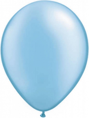 Balons, perlamutra, zils (30 cm)